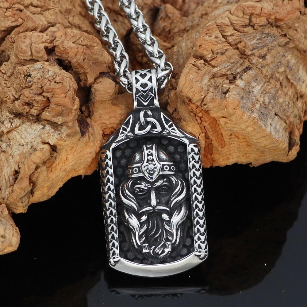 Viking Odin Amulet Talisman Necklace