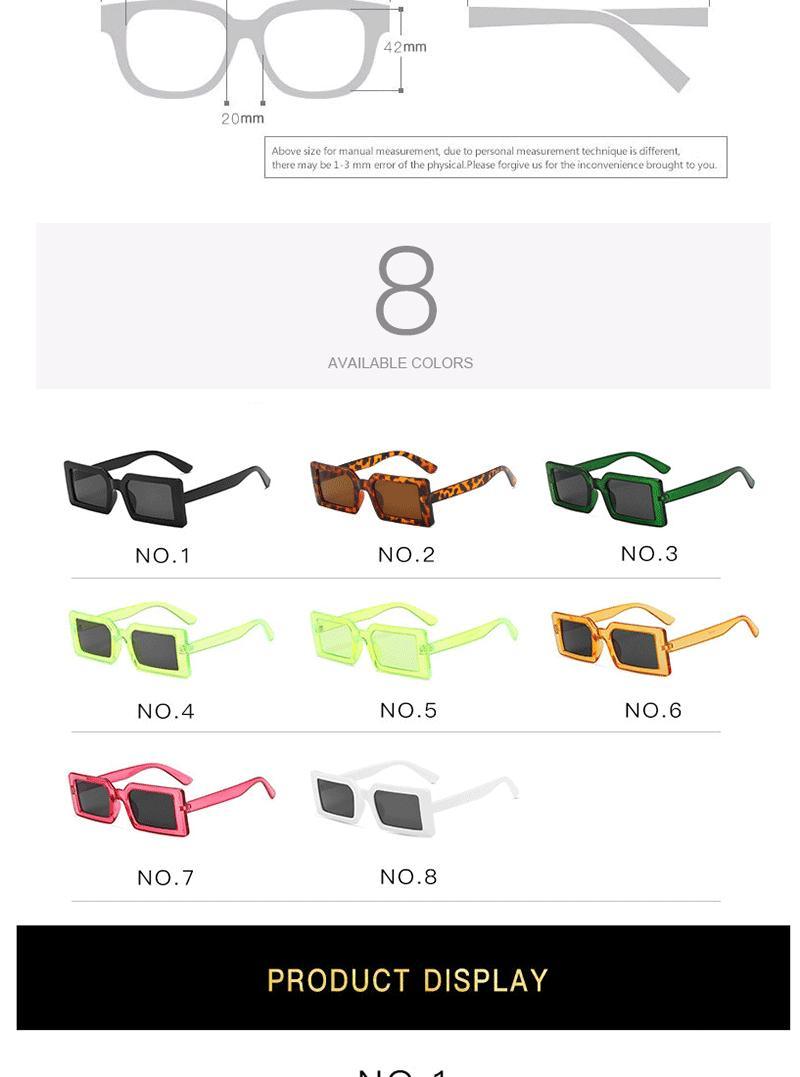 Vintage Brown Small Stylish Sunglasses Popular Colorful Retro Design Sunglasses For Women Luxury  Eyewear Cool Style For Women Rectangle Frame Sun Glasses