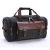 Vintage Carry Travel Duffle - black