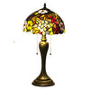 Real Tiffany Lamp with Vintage Grape Glasswork