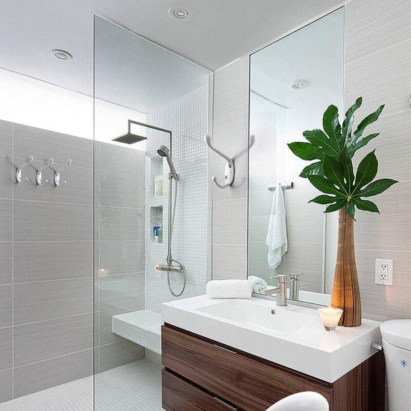 Vintage Hangers Hook Zinc Alloy Wall Hook Bronze Cloth Coat Bag Hat Hanging Hooks Bathroom Kitchen Antique Racks with Screws Vintage Antique Iron Bronze Hooks