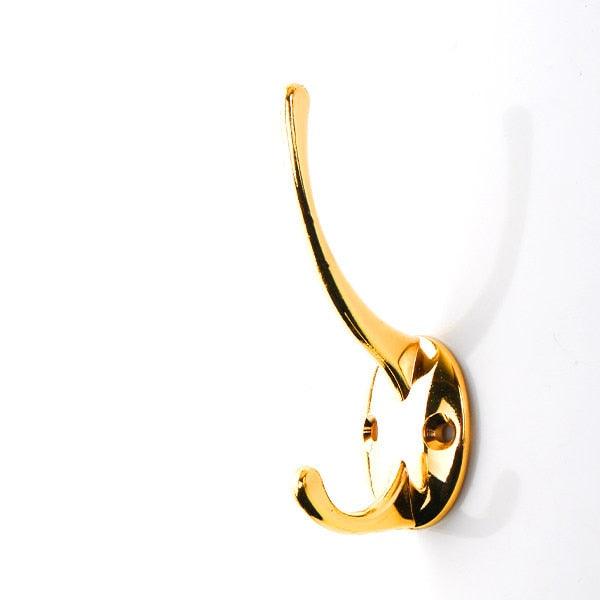 Vintage Hangers Hook Zinc Alloy Wall Hook Bronze Cloth Coat Bag Hat Hanging Hooks Bathroom Kitchen Antique Racks with Screws Vintage Antique Iron Bronze Hooks