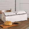 Vintage Bread Box in White