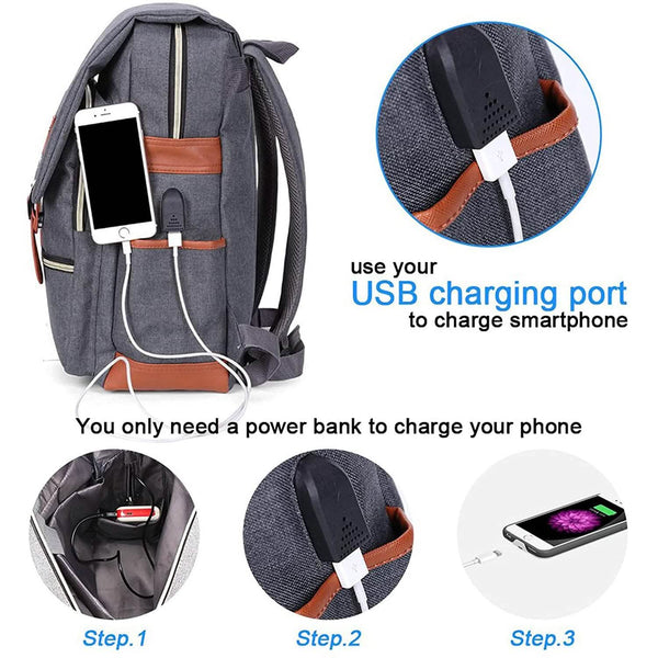 Vintage Laptop Backpack