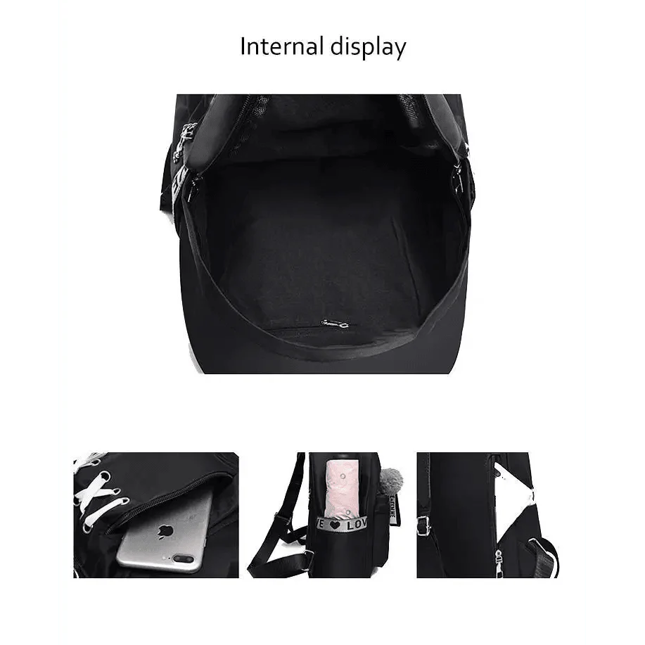 Vintage Style Waterproof Shoulder Backpack For Teenage Girls And Ladies Cute School Bags And Book Bag For Girls