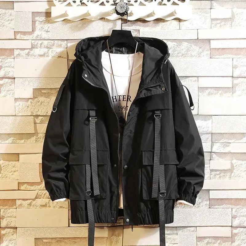 Vintage Style Women's Hooded Jackets Spring Causal Windbreaker Women Jackets Coats Zipper Ribbons Sportswear Jackets Bomber Famale
