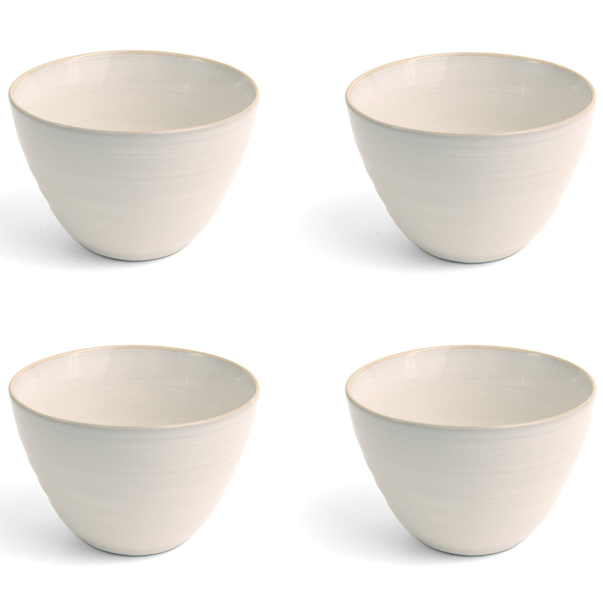 Neree 4 Stoneware Reactive Glaze Cereal Bowl, Set of 4