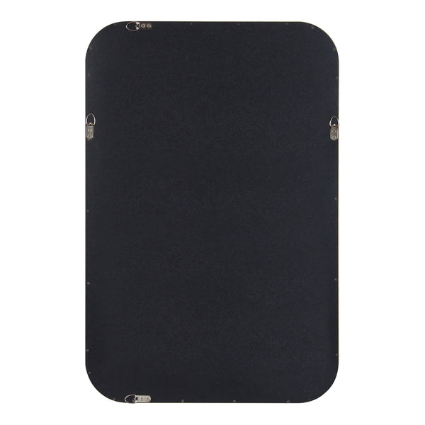 Hutton Wood Framed Radius Rectangle Mirror