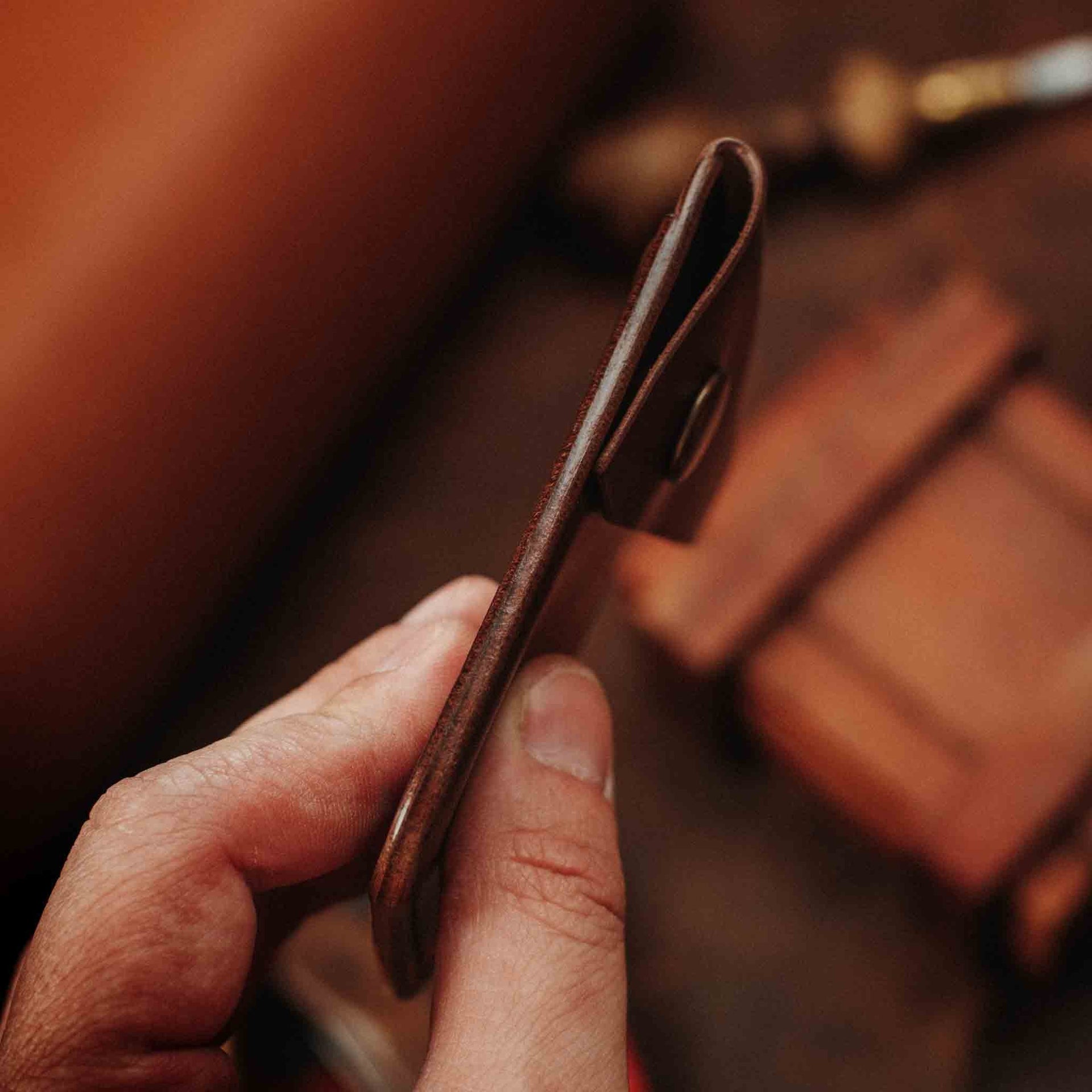 Leather Velcro Wallet - Voyager v2 | Patch Display Card Holder | EDC