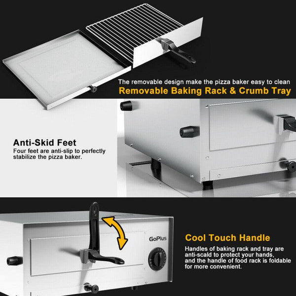 Commercial Pizza Oven Stainless Steel Pan