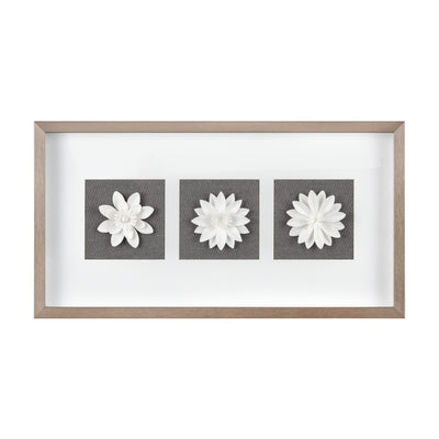 Floral Shadow Framed Wall Art