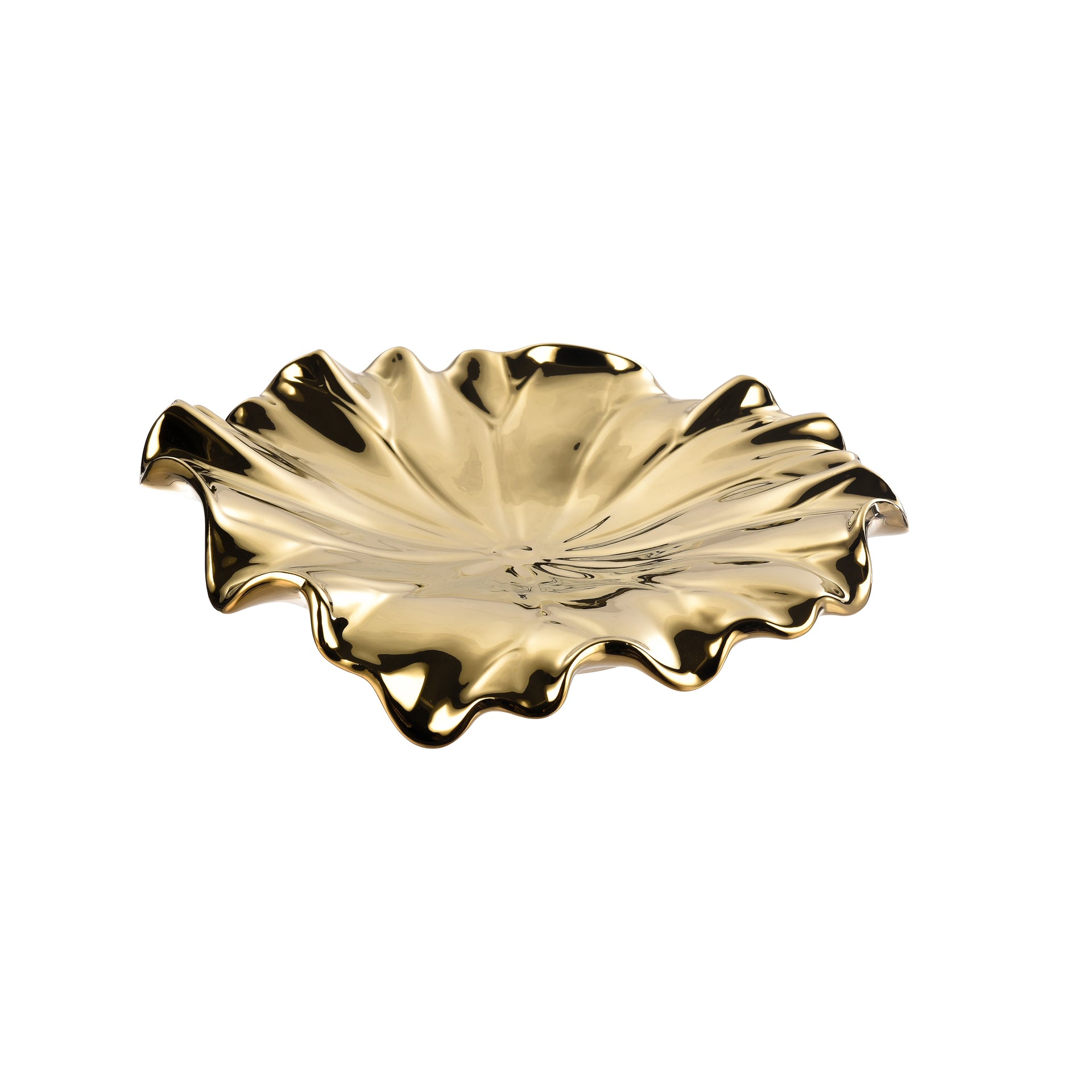 Petal Dimensional Wall Art - Set of 4 Gold