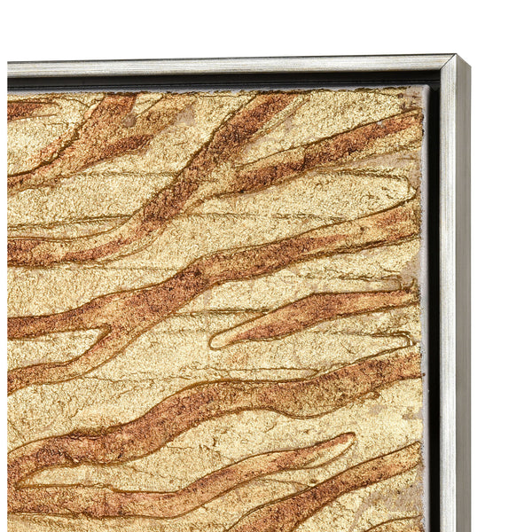 Prowess I Framed Wall Art - Gold