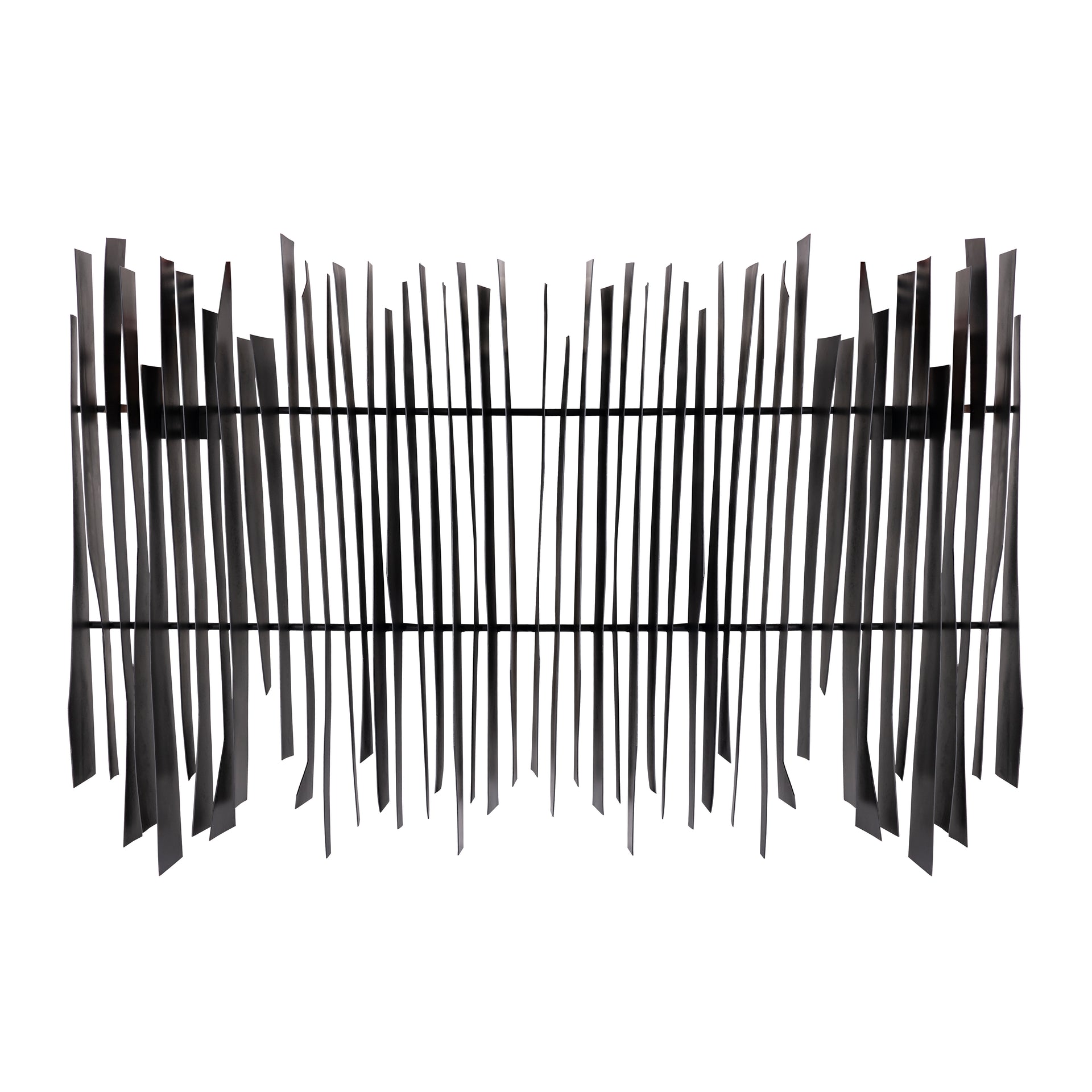 Ridge Dimensional Wall Art - Black