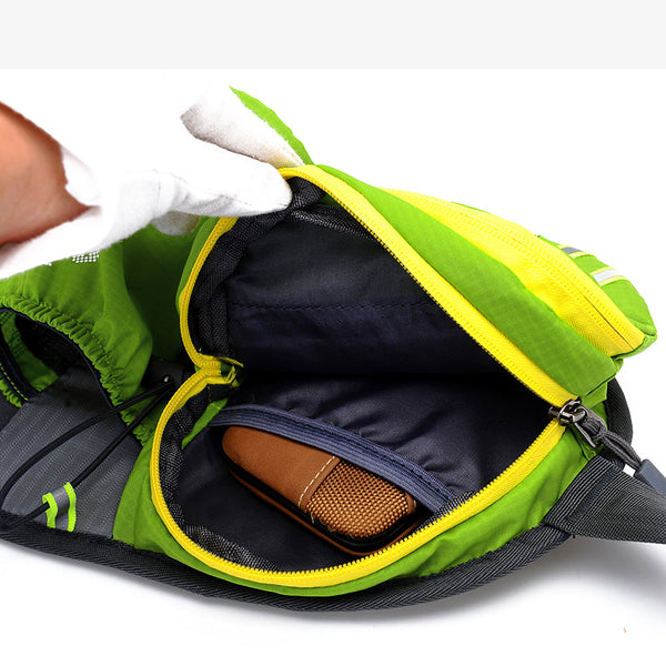 Wautton Outdoor Hiking Walking Waist Pack With Bottle Holder