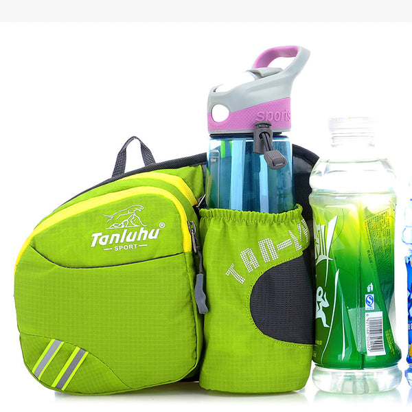 Wautton Outdoor Hiking Walking Waist Pack With Bottle Holder