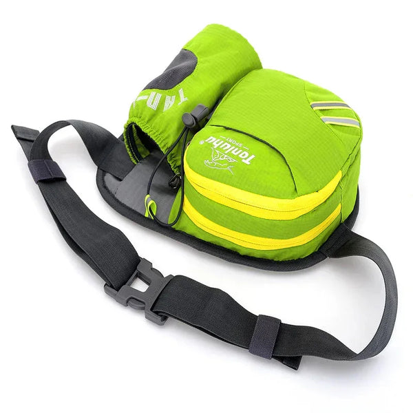 Wautton Outdoor Hiking Walking Waist Pack With Bottle Holder