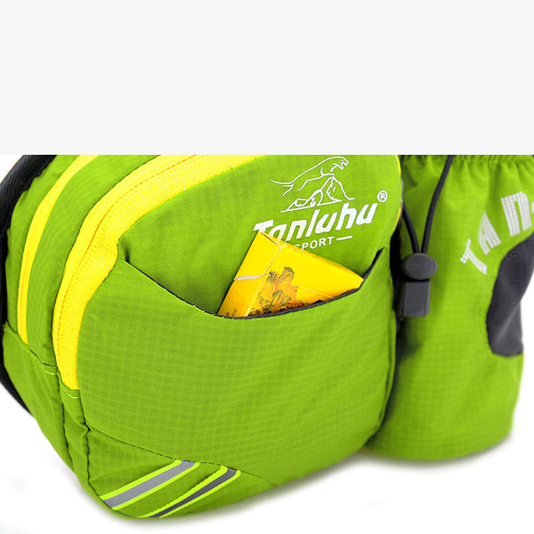 Wautton Outdoor Hiking Walking Waist Pack With Bottle Holder