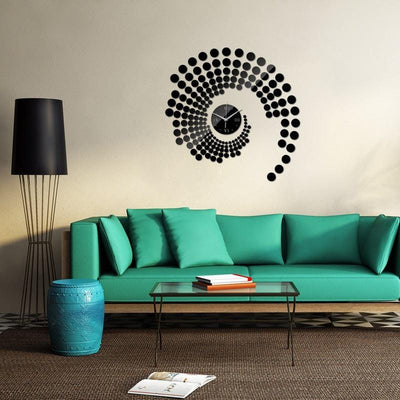 Wall Clock Acrylic Art Geometric Abstract 3D Mirror Watch Clocks Home Living Room Decoration DIY 3D Clock Acrylic Mirror Wall Clock Decor Sticker Irregular Clock Composed Wall Art Decals Wallpaper Home Decor for Living Room Bedroom Decoration