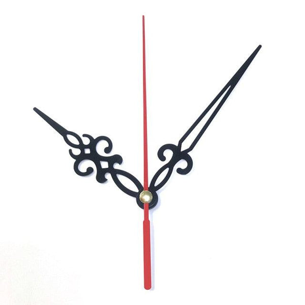 Wall Clock Pointer Clock Watch Kit Accessories 3D Clock Hands Wall Clock for Kitchen Office and Home Art Decor Quartz Clock Movement Mechanism Accessories  Needle Pointer Large Wall Clocks Quartz