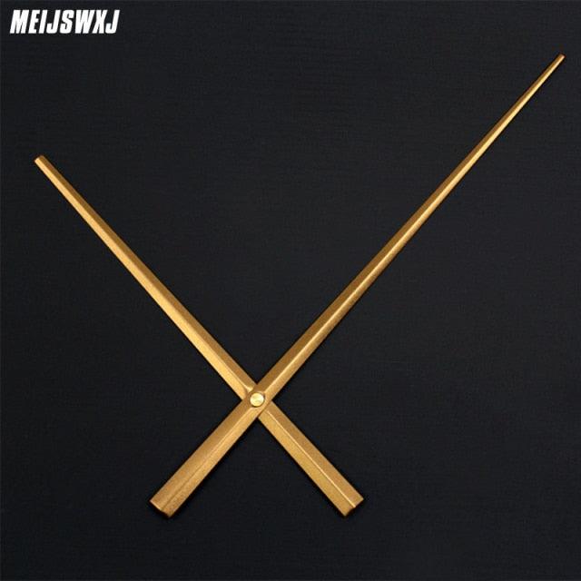 Wall Clock Pointer Clock Watch Kit Accessories 3D Clock Hands Wall Clock for Kitchen Office and Home Art Decor Quartz Clock Movement Mechanism Accessories  Needle Pointer Large Wall Clocks Quartz