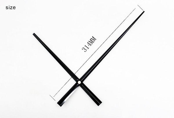 Wall Clock Pointer Clock Watch Kit Accessories 3D Clock Hands Wall Clock for Kitchen Office and Home Art Decor Quartz Clock Movement Mechanism Accessories  Needle Pointer Large Wall Clocks Quartz