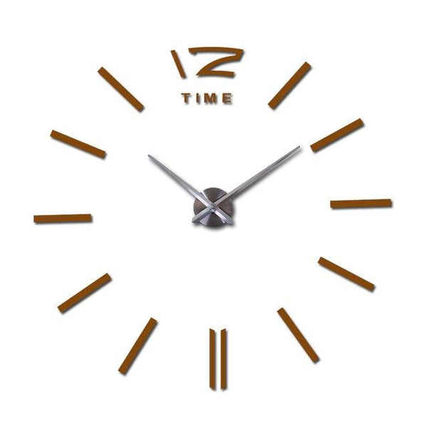Wall Clock Watch Clocks 3D Frameless Wall Clock Large Stickers Wall Decoration for Living Room Bedroom 3D Acrylic Mirror Stickers Living Room Quartz Needle Europe