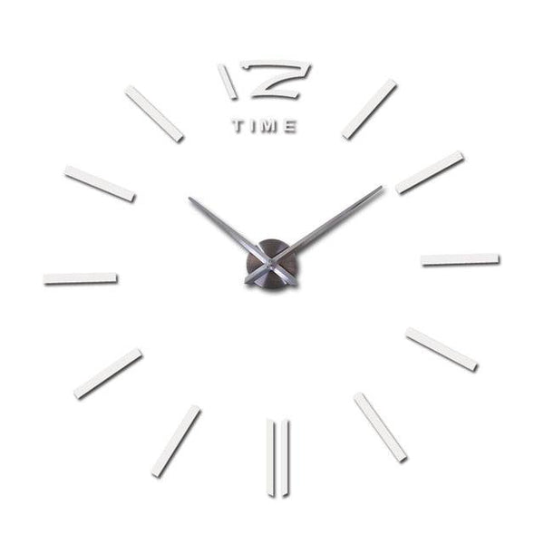 Wall Clock Watch Clocks 3D Frameless Wall Clock Large Stickers Wall Decoration for Living Room Bedroom 3D Acrylic Mirror Stickers Living Room Quartz Needle Europe