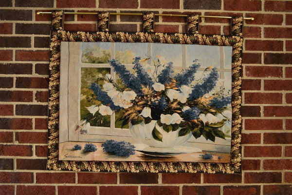 Tache 33 x 24 Inches Floral Sunlight Radiance Tapestry Wall Hanging With