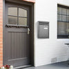 Wall Mount Mailbox Lockable Galvanized Iron Letter Post Box