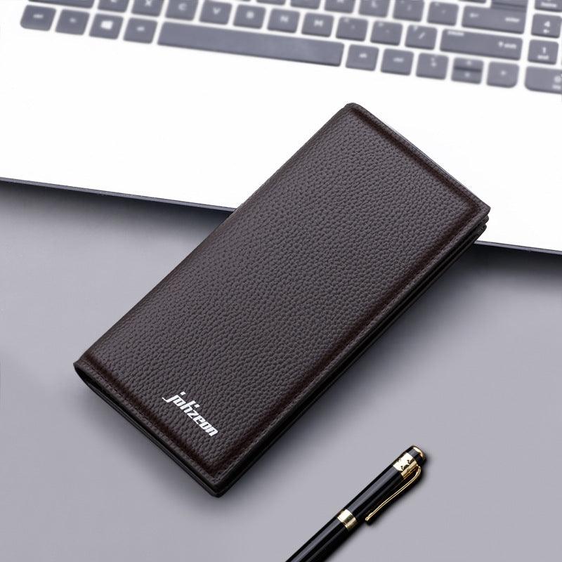Wallet Men's Long Section Young People Thickened Large Capacity Wallet Suit Bag Plus Simple Men's Wallet