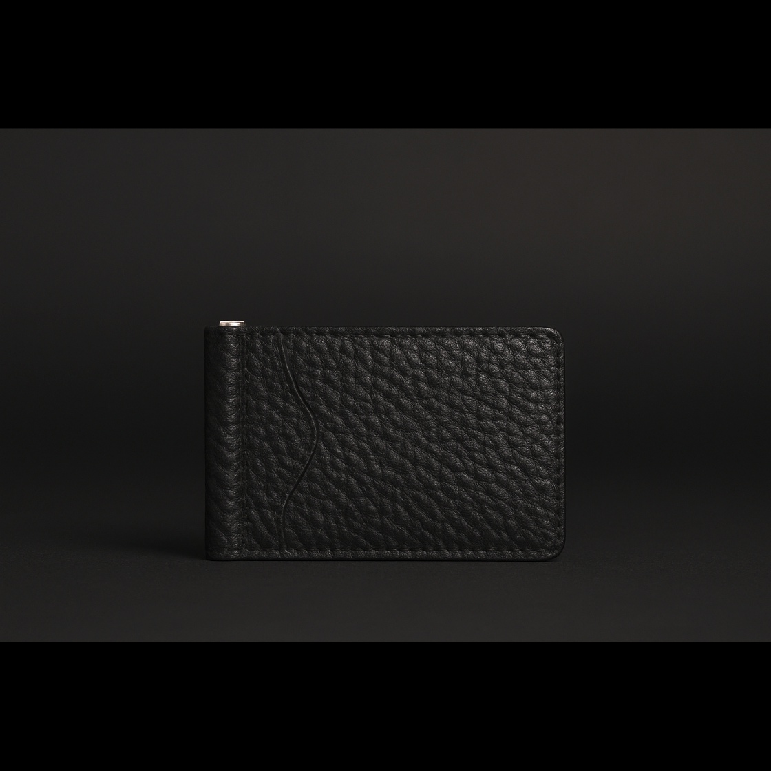 The Maverick Wallet - Slim Bison Leather Money Clip Wallet NAB Leather