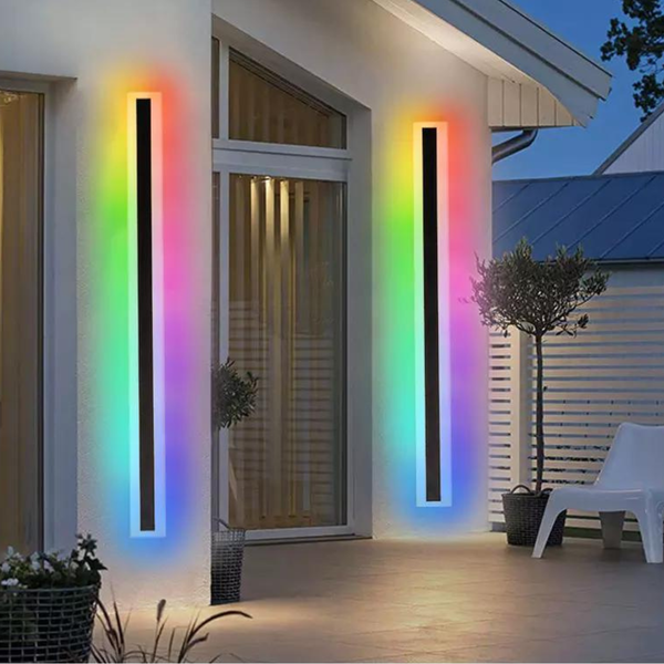 Nova Rgb Outdoor Wall Lamp Iluminating