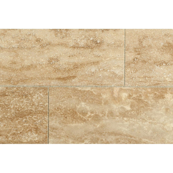 Walnut Vein-cut Travertine Floor and Wall Tile - Livfloors Collection