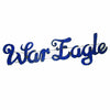 Auburn War Eagle Recycled Metal Wall Decor