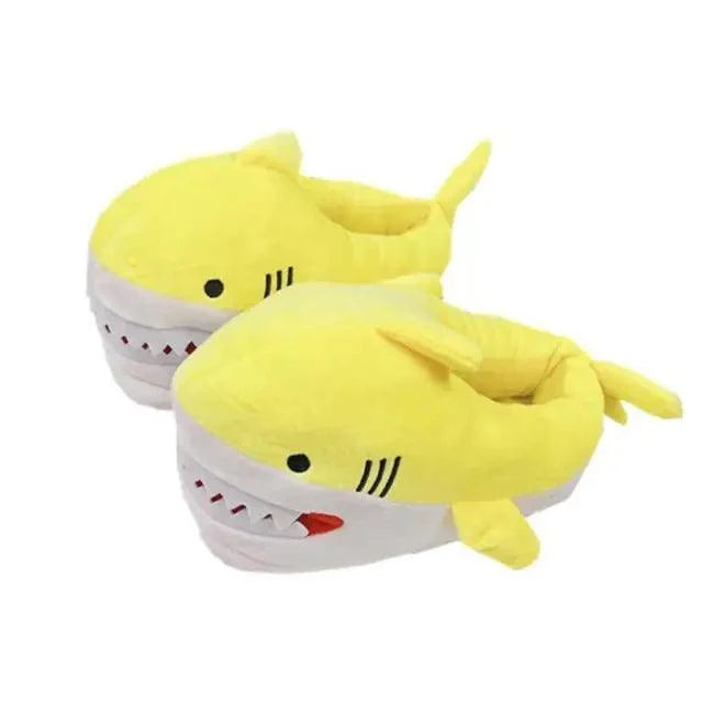 Warm Shark Womens Home Slippers Fashion Plush Winter Funny Elegant Women Slippers