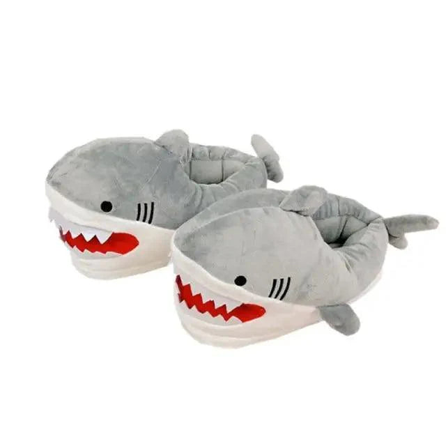 Warm Shark Womens Home Slippers Fashion Plush Winter Funny Elegant Women Slippers