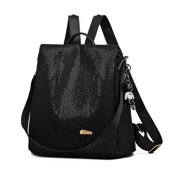 Water Resistant Anti Theft Backpack Oxford Travel Daypack 30cm