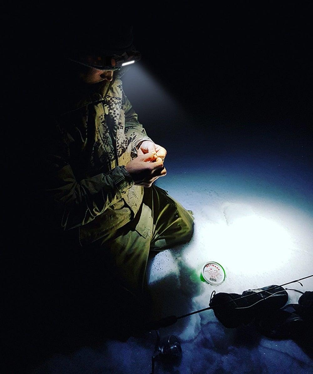 Waterproof 2 Light Mode USB LED Headlight With Magnet Rechargeable Headlamp Built-in 18650 Battery Flashlight  COB Work Light For Outdoor Camping Cycling Fishing Headlamp Flashlight