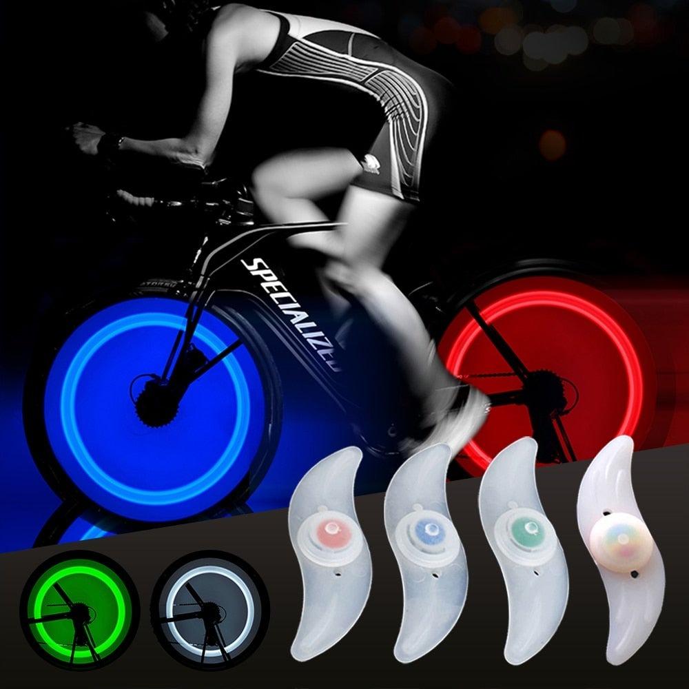 Waterproof Bicycle Spoke Light 3 Lighting Mode LED Bike Wheel Warning Light Colorful LED Bike Wheel Light Waterproof Easy Install Bicycles Wheel Spoke LED Lights With 3 Modes For Bicycle Present For Kids Teens Boys Girls Men Women