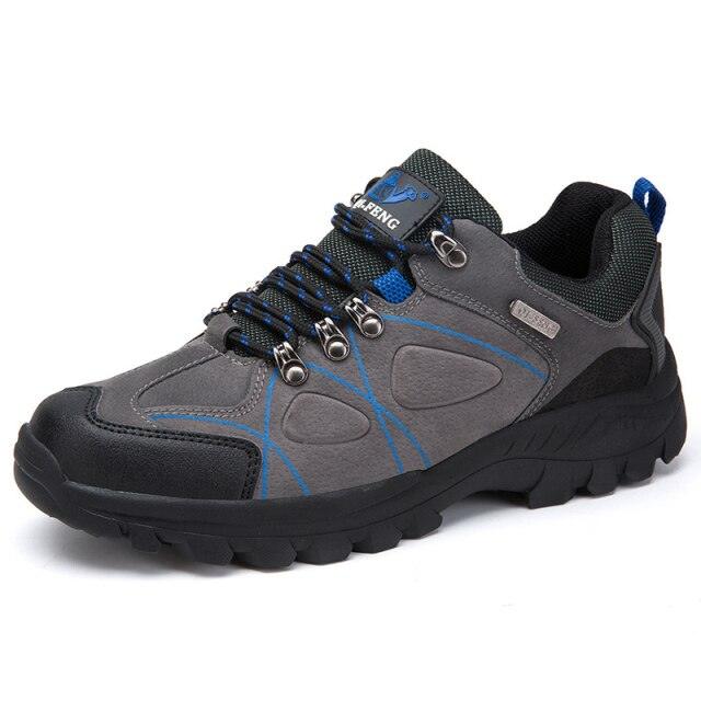 Waterproof Hiking Boots Mens Casual Shoes Walking Climbing Hiking Mountain Sport Boots Hunting Mens Slip-Resistant Climbing Shoes Lightweight Walking Shoes