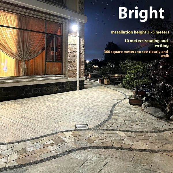 Waterproof Outdoor Solar Lamp for Home & Pathways