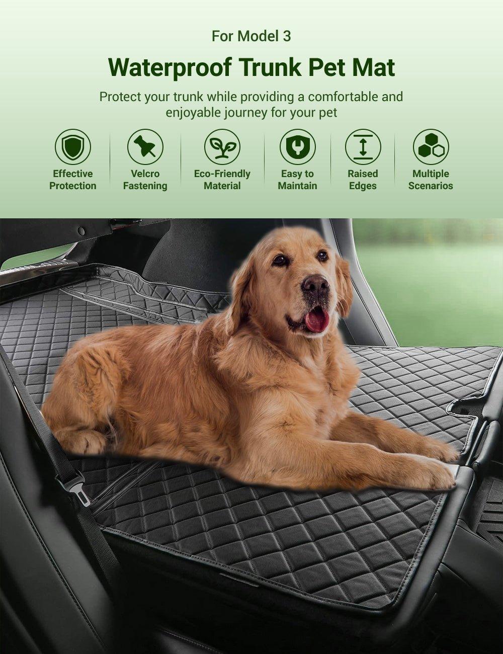 Waterproof Trunk Pet Mat for Tesla Model 3