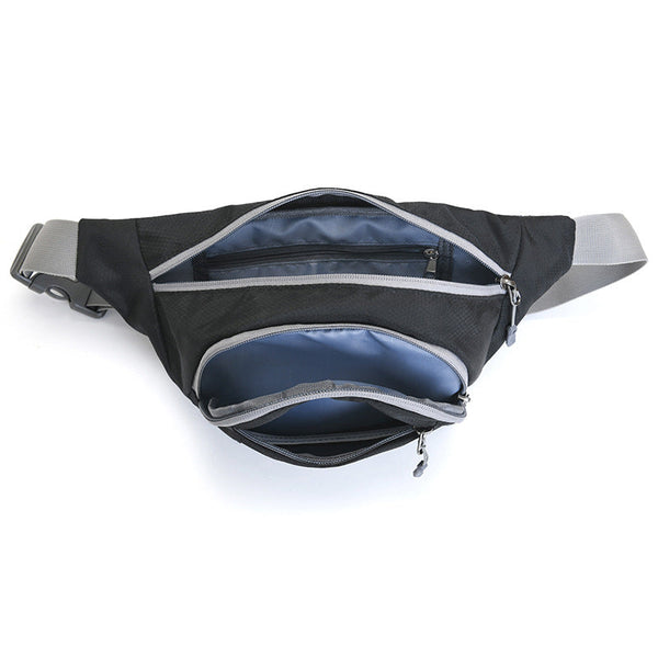 Wautton Outdoor Fanny Pack Bum Bag Big Campacity Water Resistant Nylon