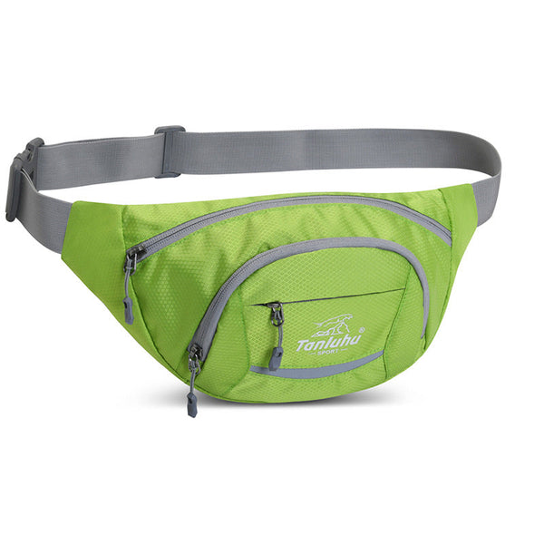 Wautton Outdoor Fanny Pack Bum Bag Big Campacity Water Resistant Nylon