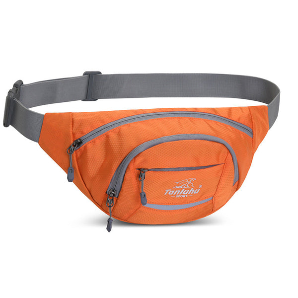 Wautton Outdoor Fanny Pack Bum Bag Big Campacity Water Resistant Nylon