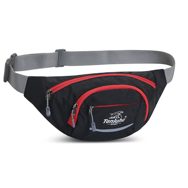 Wautton Outdoor Fanny Pack Bum Bag Big Campacity Water Resistant Nylon