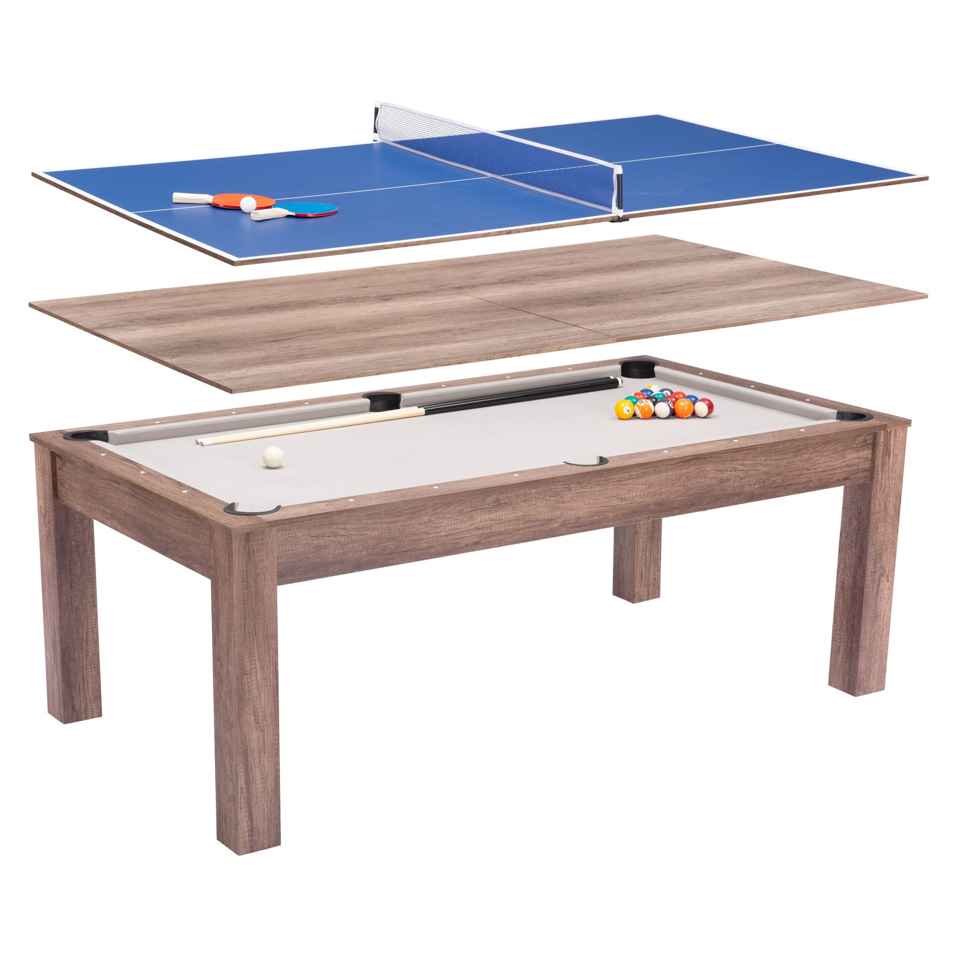 Bonker 3 in 1 Table Brown