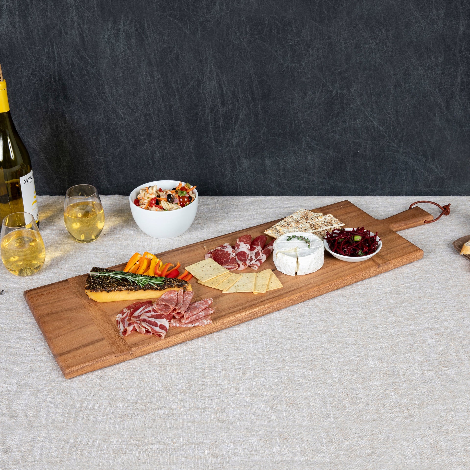 Madera Rectangular Long Charcuterie Board - 29