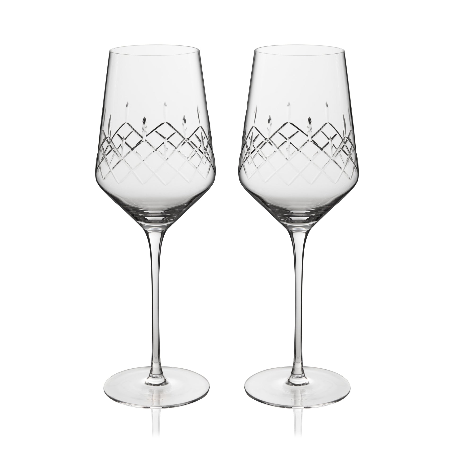 Admiral Crystal Universal Wine Glasses, Set of 2